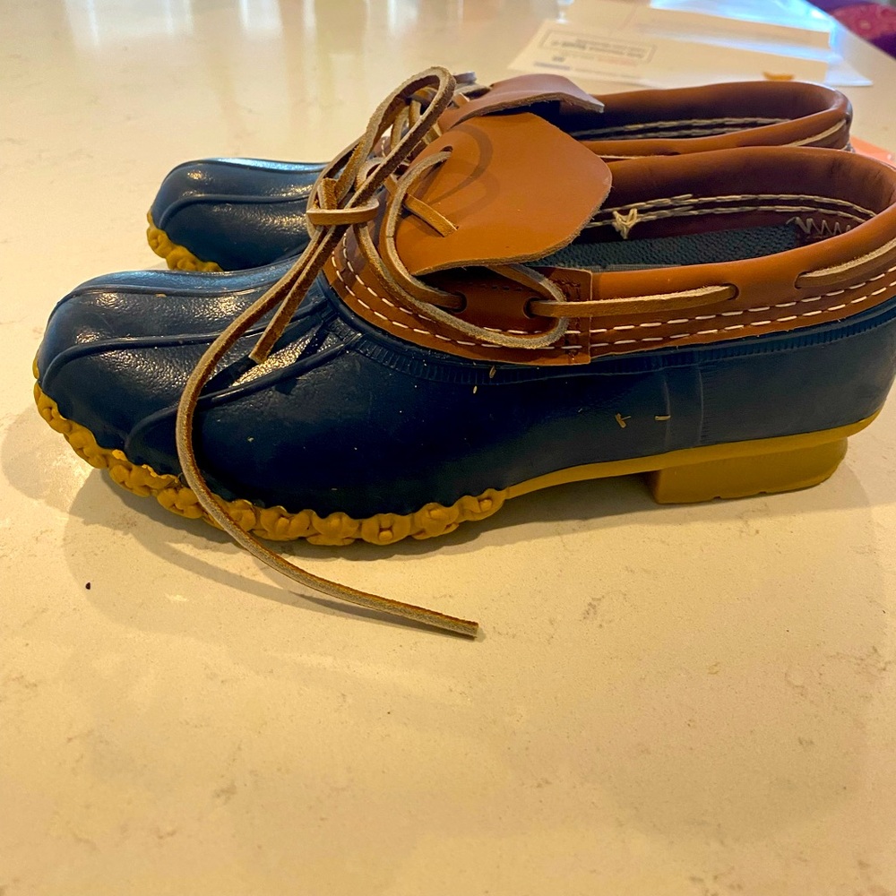 LL Bean duck boots